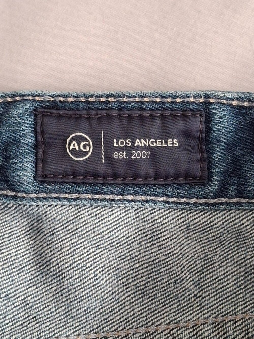 AG Jeans Ex-Boyfriend Slouchy Slim Jeans Medium Wash Japanese Fabric | Size 29 - Picture 5 of 12